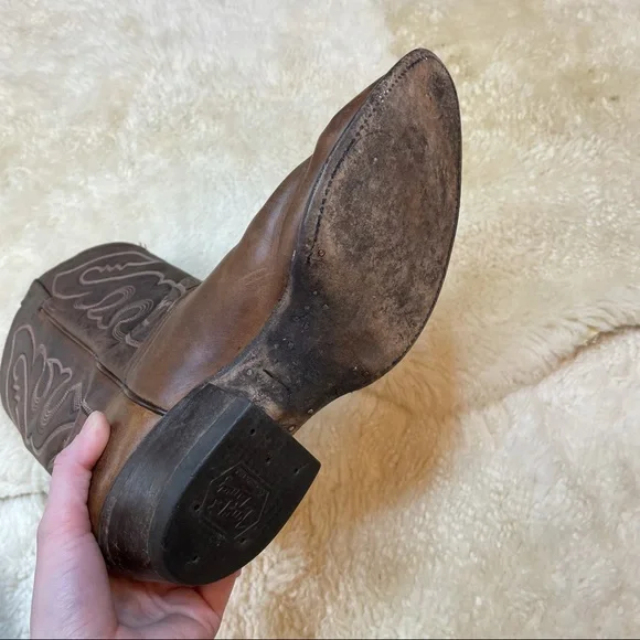 Tony Lama Vintage Western Boots sz 10D - Picture 9 of 16